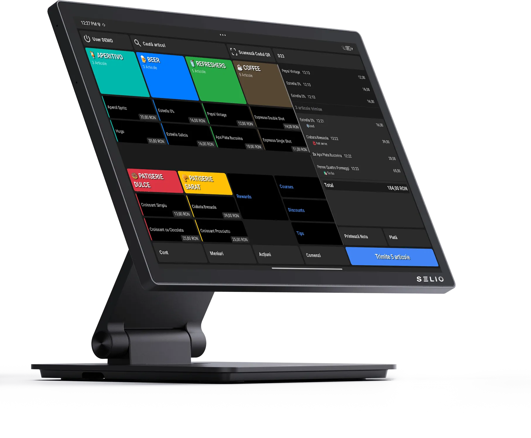 Context de produs Selio Manager